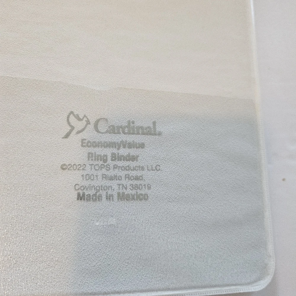 Case 12 New White Binders